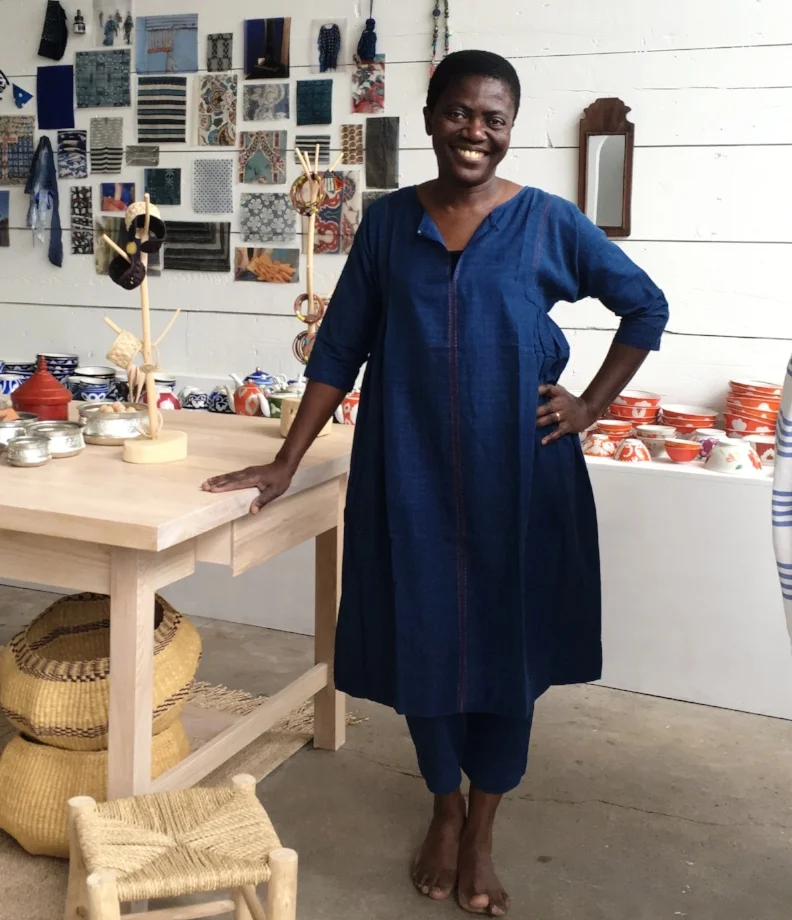 khadi indigo pants spring finnandco apparel made in jaipur