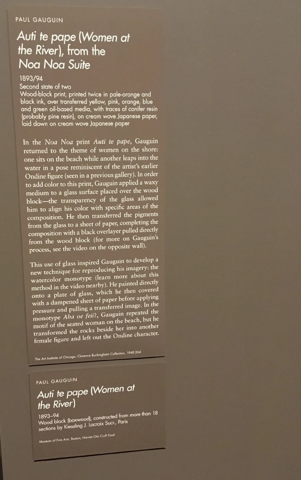 Gauguin Artist as Alchemist art institute chicago