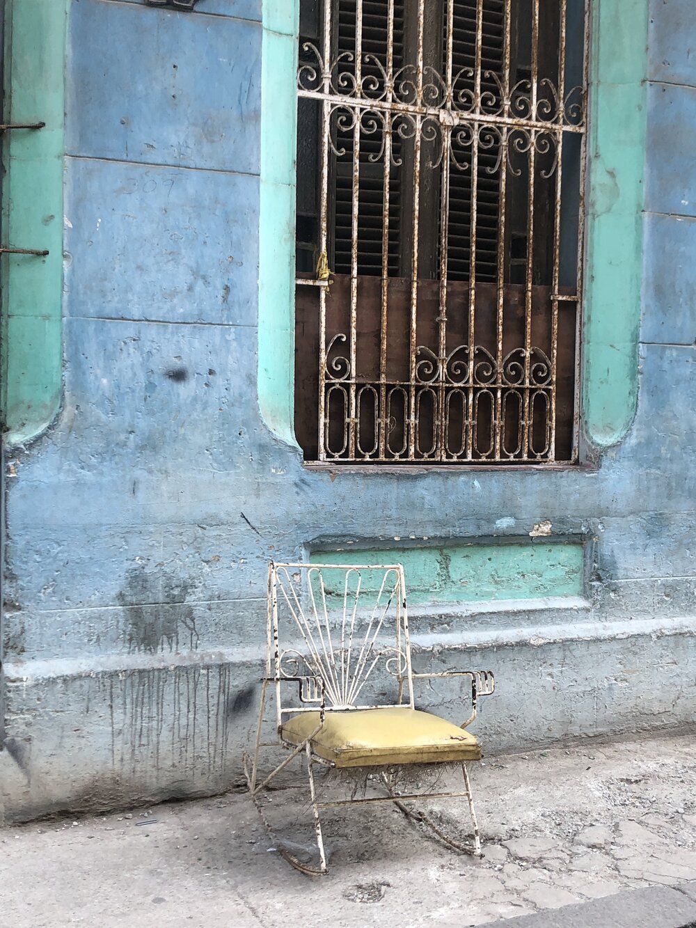chairs of havana, cuba, streets of havana