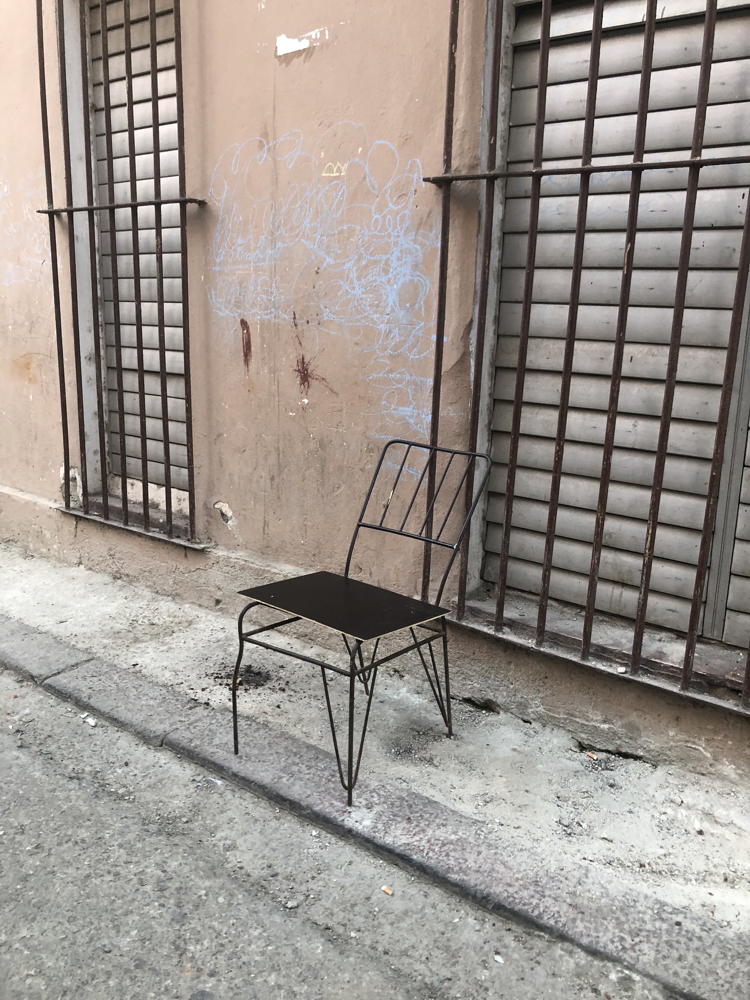 chairs of havana, cuba, streets of havana, vacation cuba, old havana streets