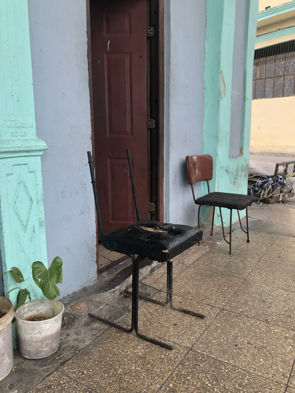 chairs of havana, cuba, streets of havana, vacation cuba, old havana streets
