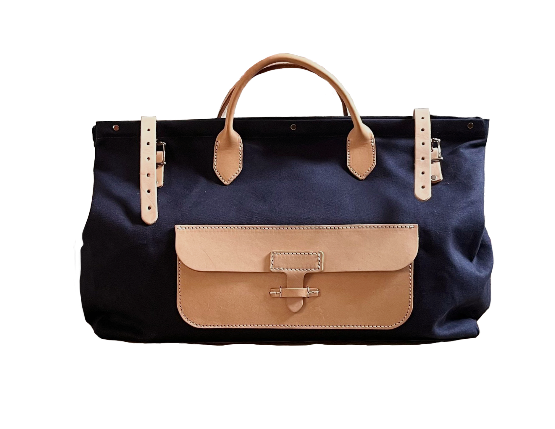 Edgar weekend bag midnight blue canvas