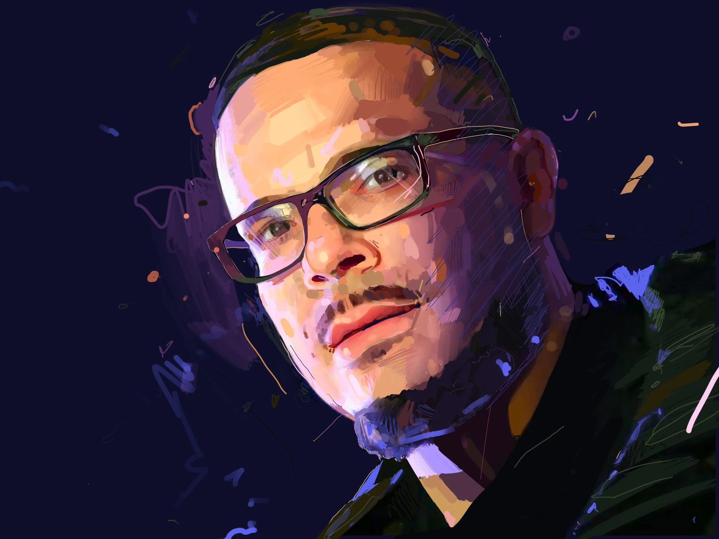 SHAUN digital painting. 2019 4:3