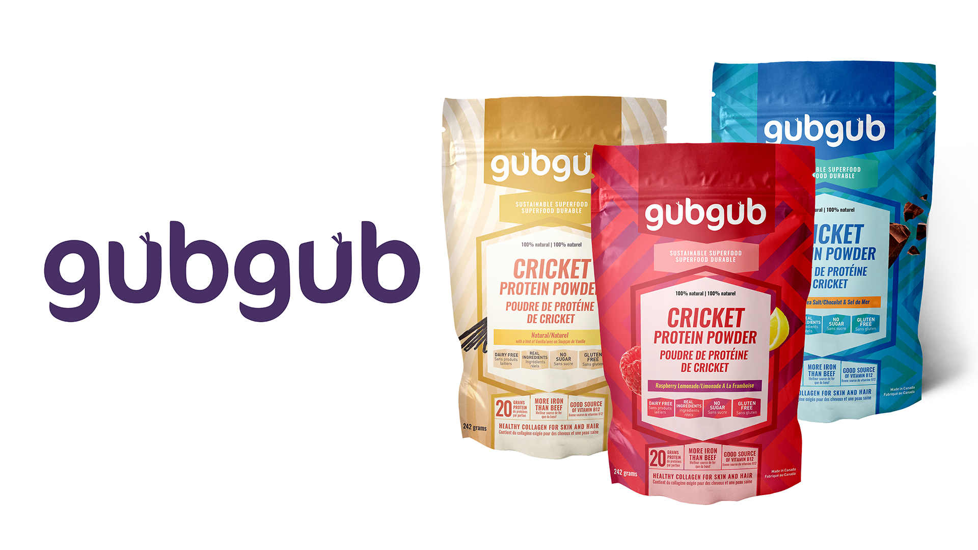 gubgub cricket protein powder