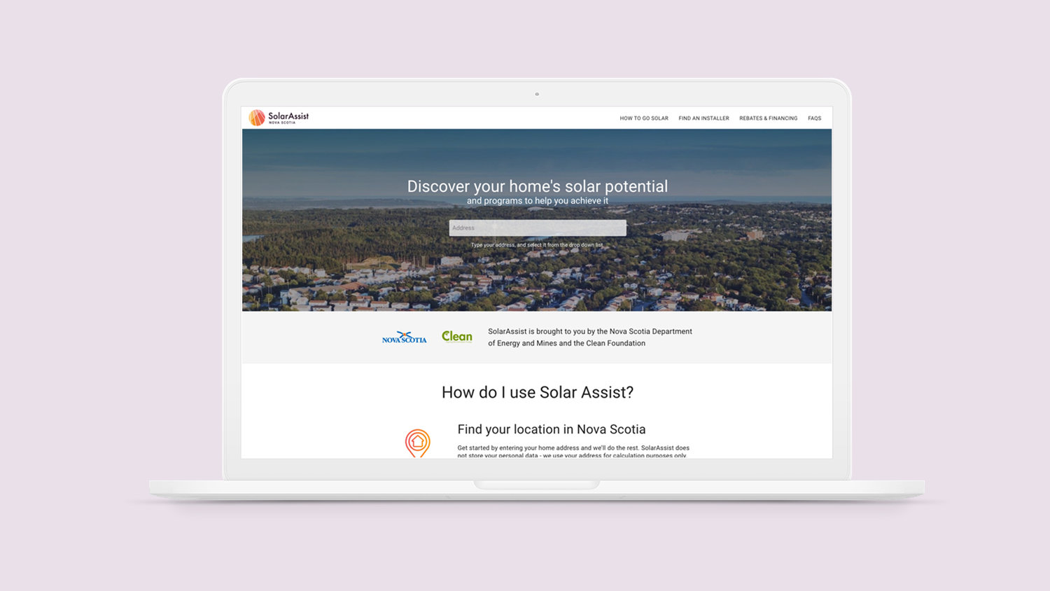 SolarAssist Homepage