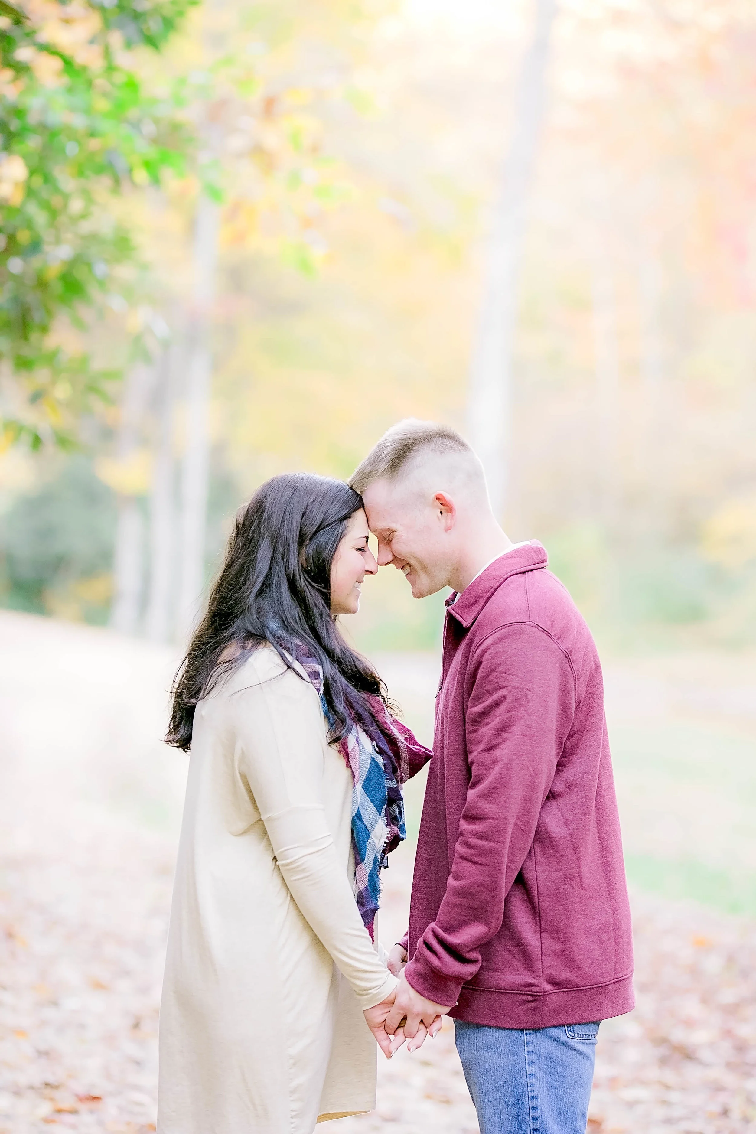 Doe River Gorge fall engagement session, East Tennessee engagement photography, Johnson City wedding photographer, East Tennessee photographer