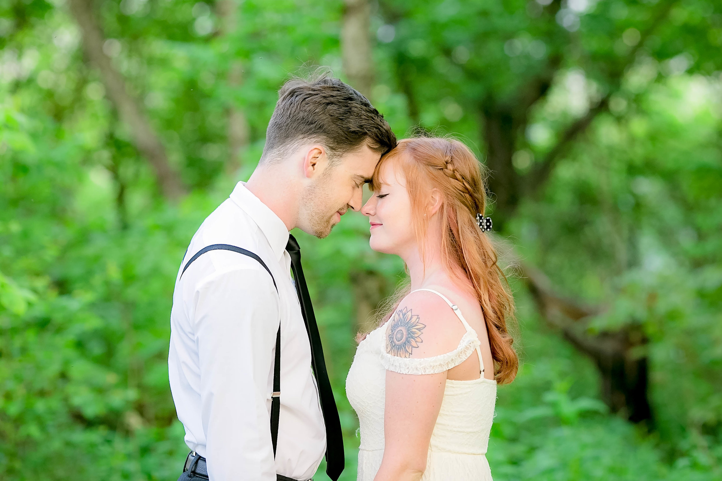 Beauty Spot Roan Mountain wedding, Appalachian Trail engagement, East Tennessee wedding photography, East Tennessee mountain wedding, bride and groom portrait