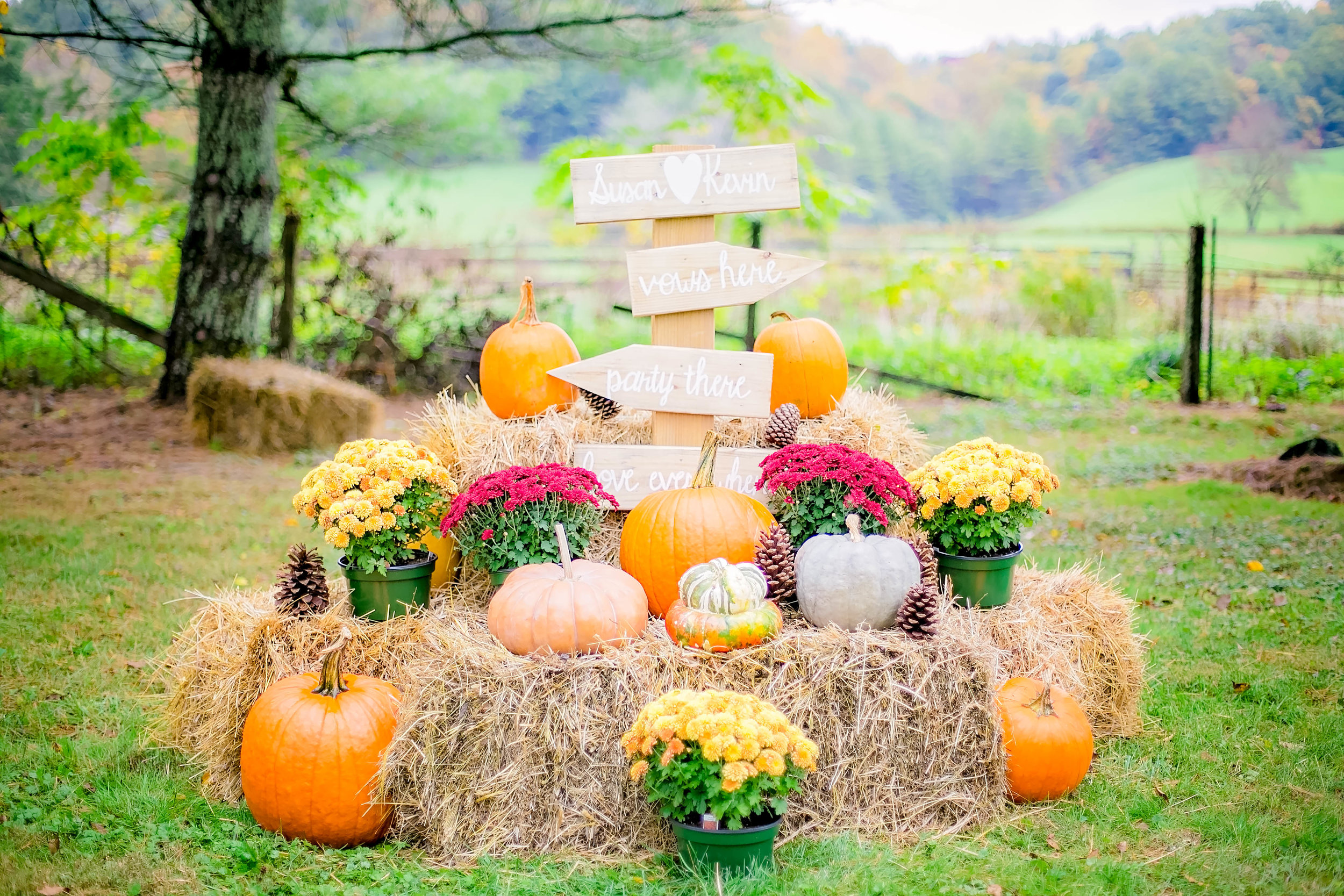 Mountain City, TN farm wedding, East Tennessee fall wedding, Tri Cities Wedding, venue details