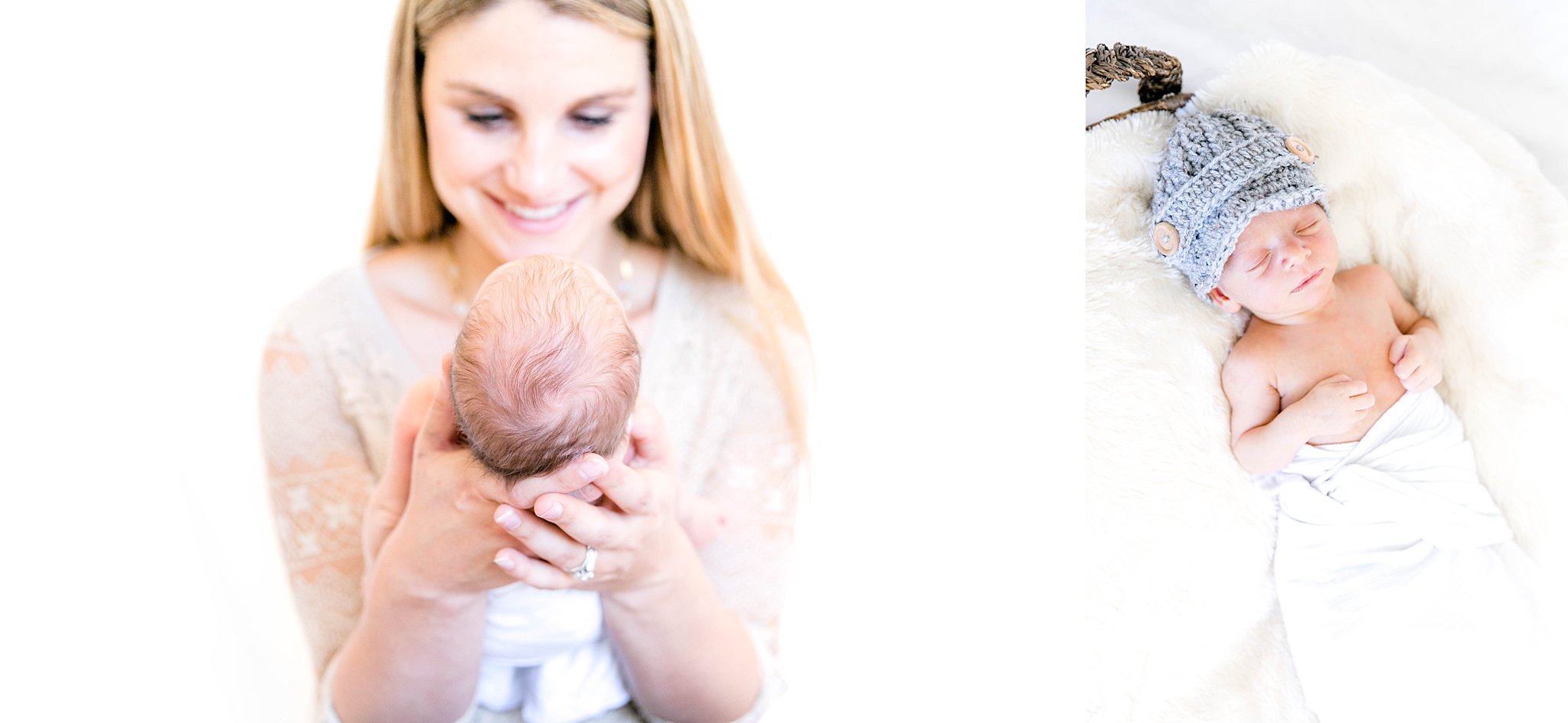 Newborn photography, Johnson City TN photographer, Tri Cities TN newborn photographer, family photography, cute baby boy, bright and airy newborn photos, sibling love, baby brother