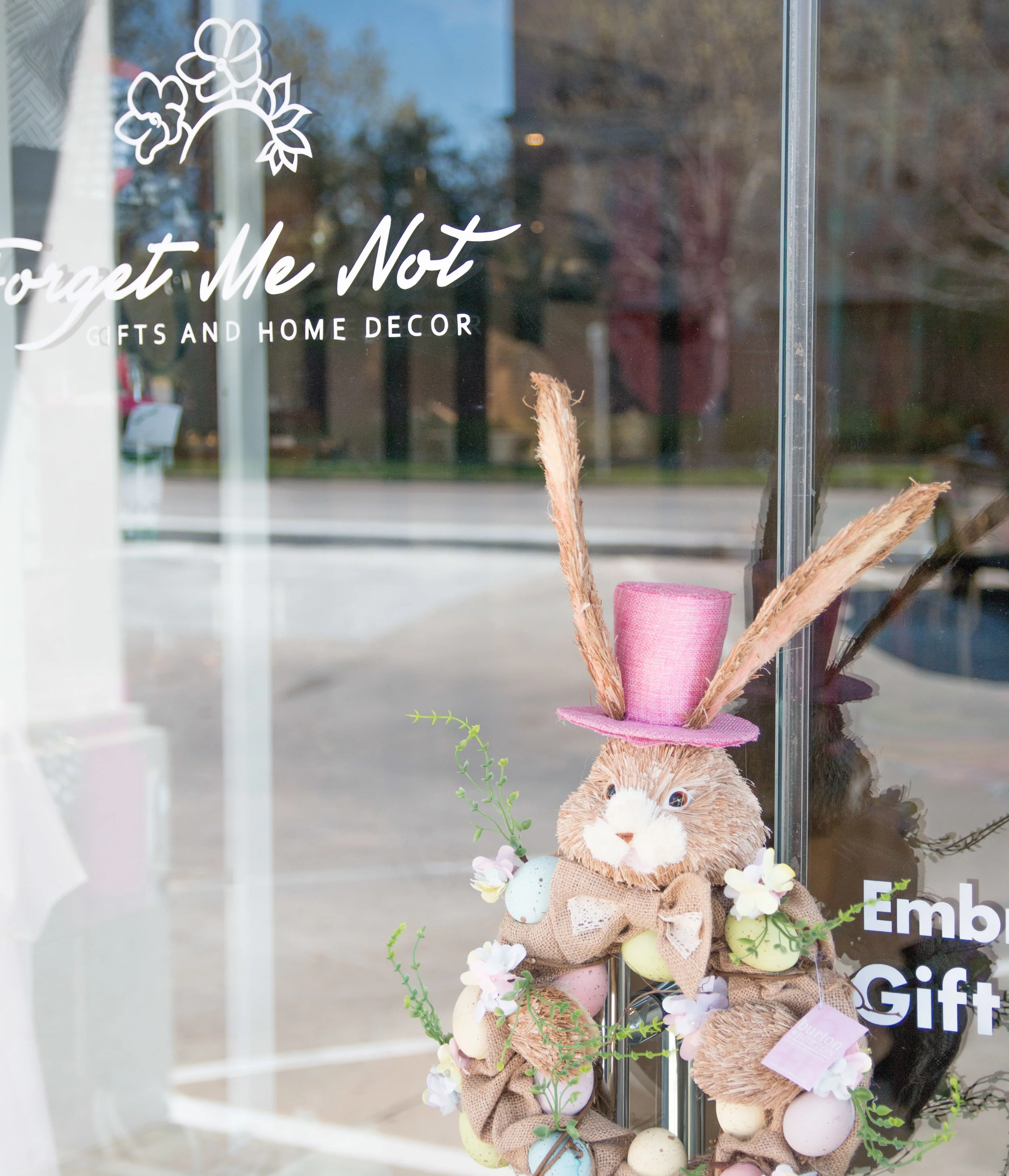 This adorable Easter Wreath by Burton & Burton. 