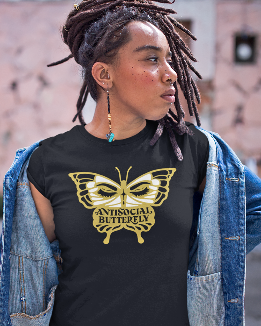 black antisocial shirt