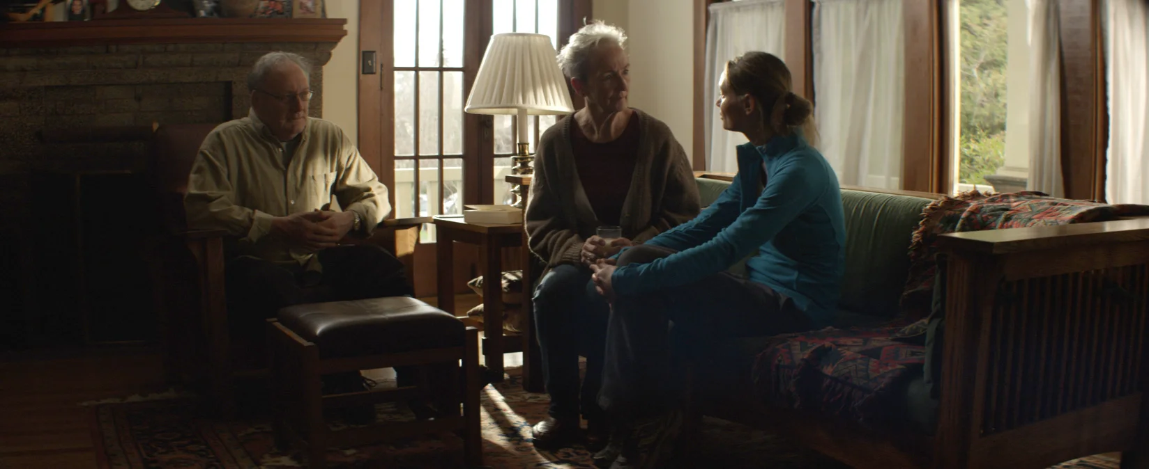 Frank Corrado, Kathleen Chalfant, and Cheyenne Casebier