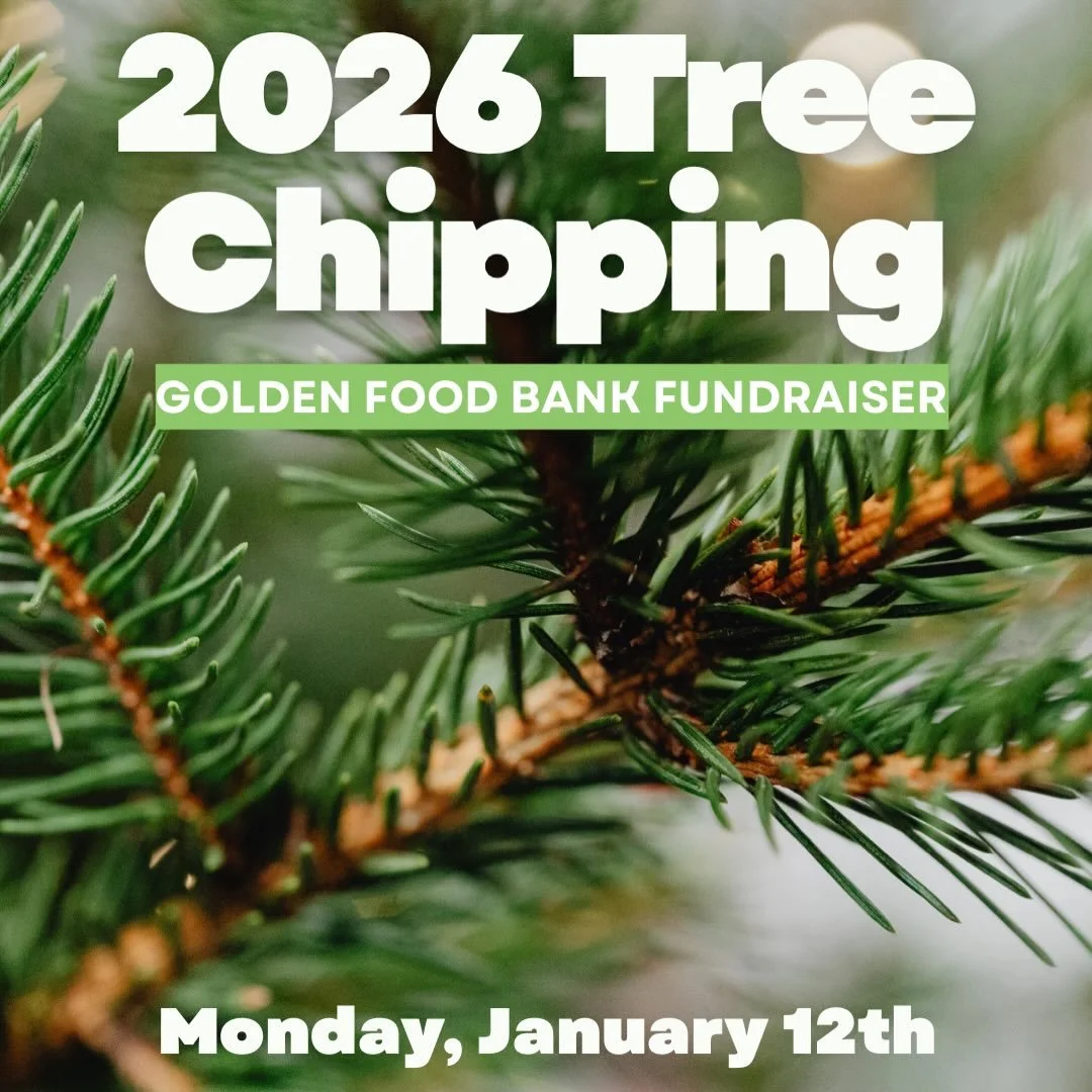 Our annual Christmas Tree Chipping Fundraiser supporting the @goldenfoodbank is back on January 12, 2026! 🎄✨
It&rsquo;s one of our favourite traditions &mdash; giving back to the community that supports us all year long. 💚
More details coming soon!