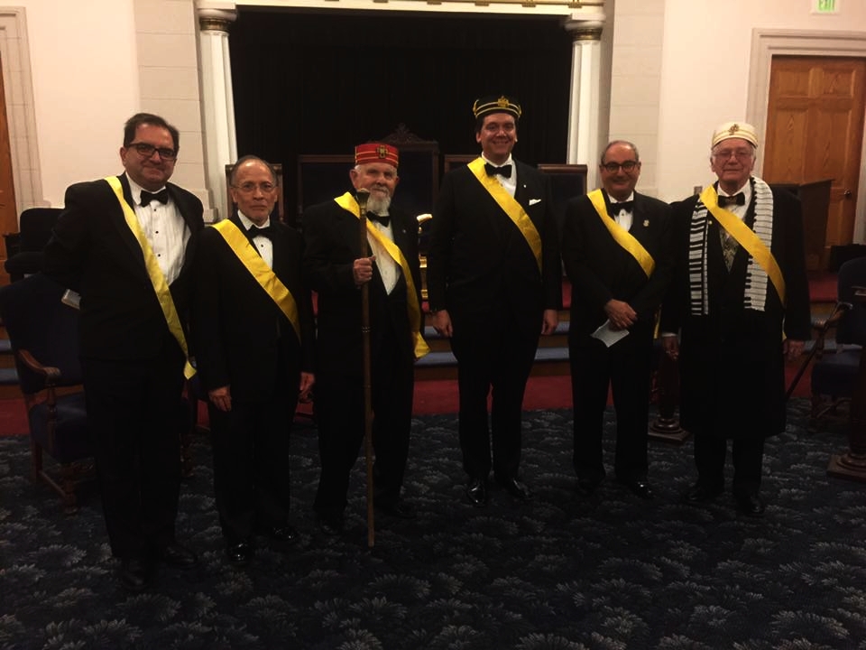 CAST MEMBERS OF THE LOS ANGELES SCOTTISH RITE 2017 4TH DEGREE, SECRET MASTER
