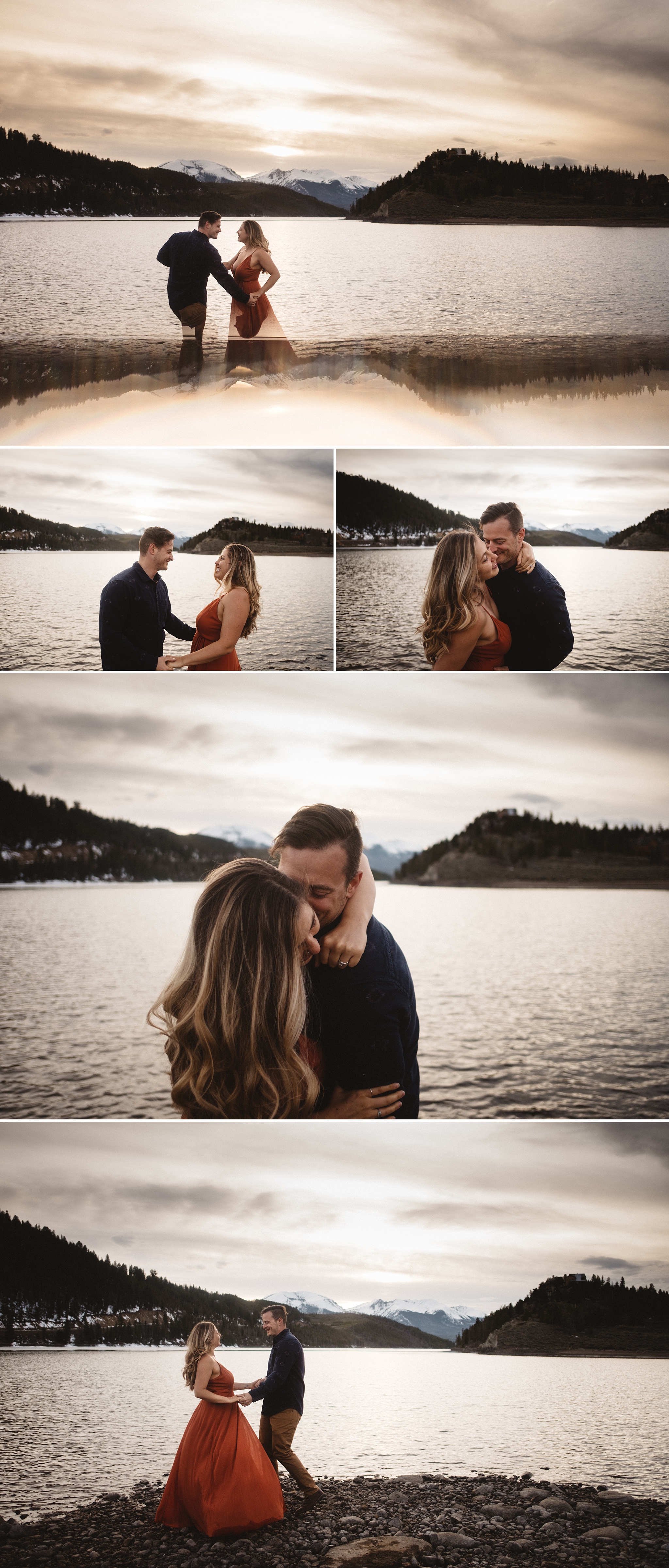 Do you know Prince's Raspberry Beret? These two have been listening to it a ton. So we all sang it together and danced as the sun dipped behind the mountains at the end of the session. Such a perfect end to the evening. Katlin and Christian headed off to meet up with a friend for sushi in Frisco!