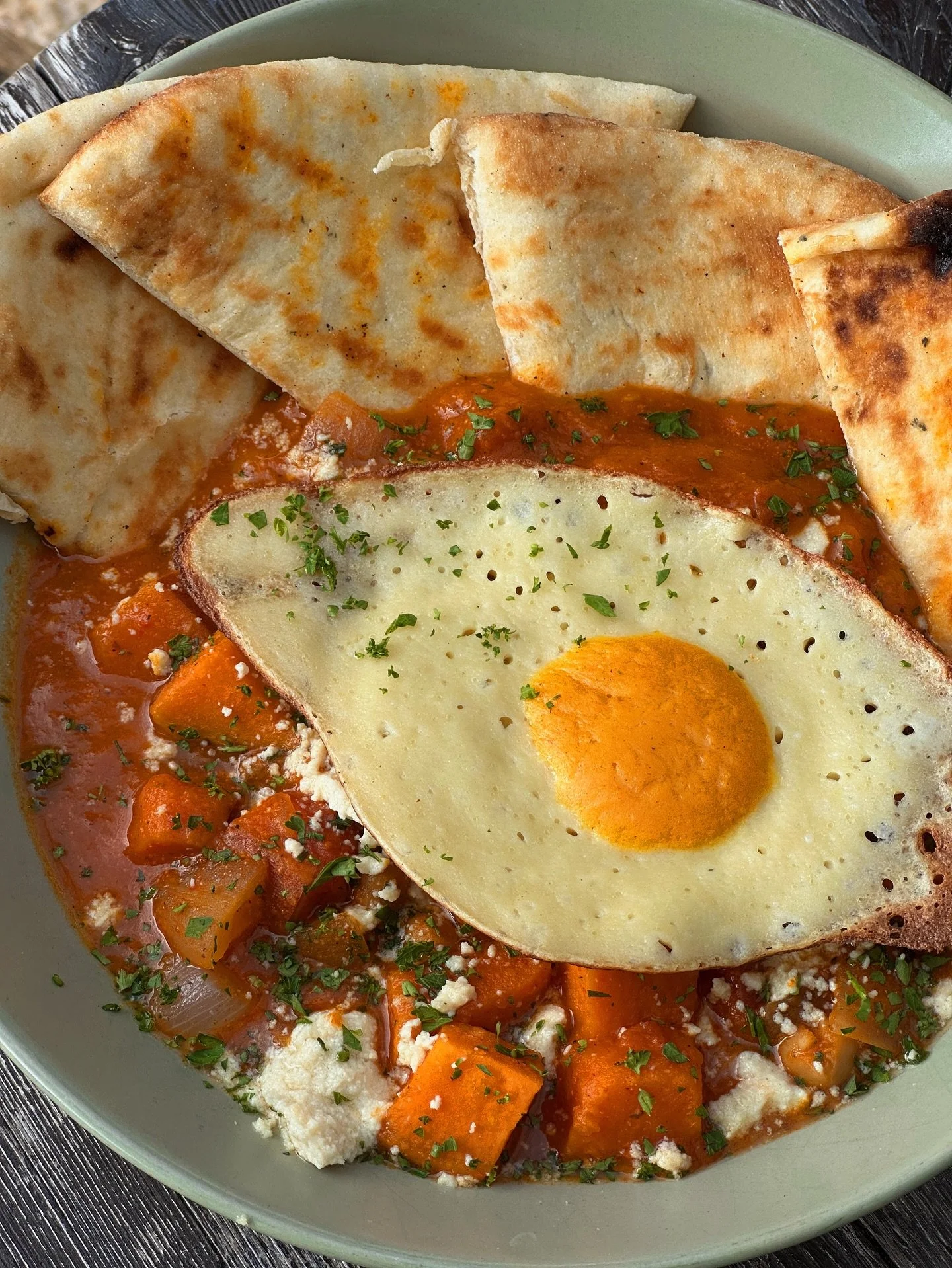 On special this week: sweet potato shakshuka !