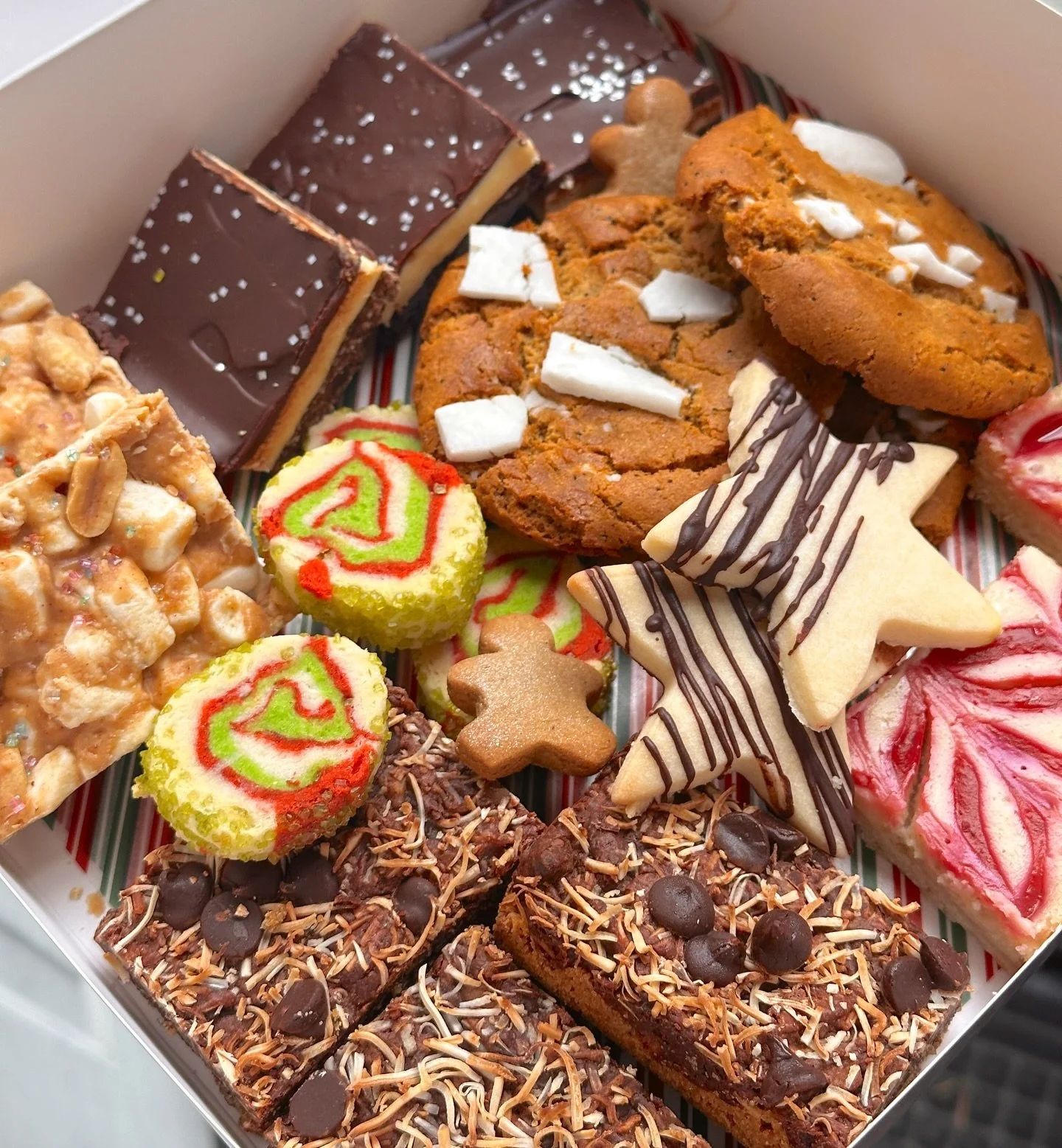 Voila! This years holiday treat box❤️
Still some availability for lake country pickup on the 19th and 20th