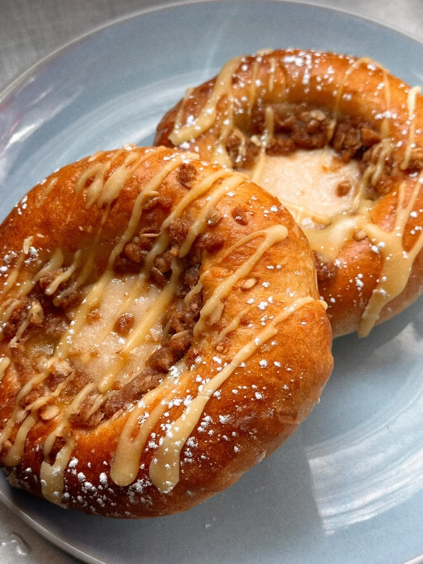 Did you snag a lemon curd cream cheese danish over the weekend? More available Wednesday 😛