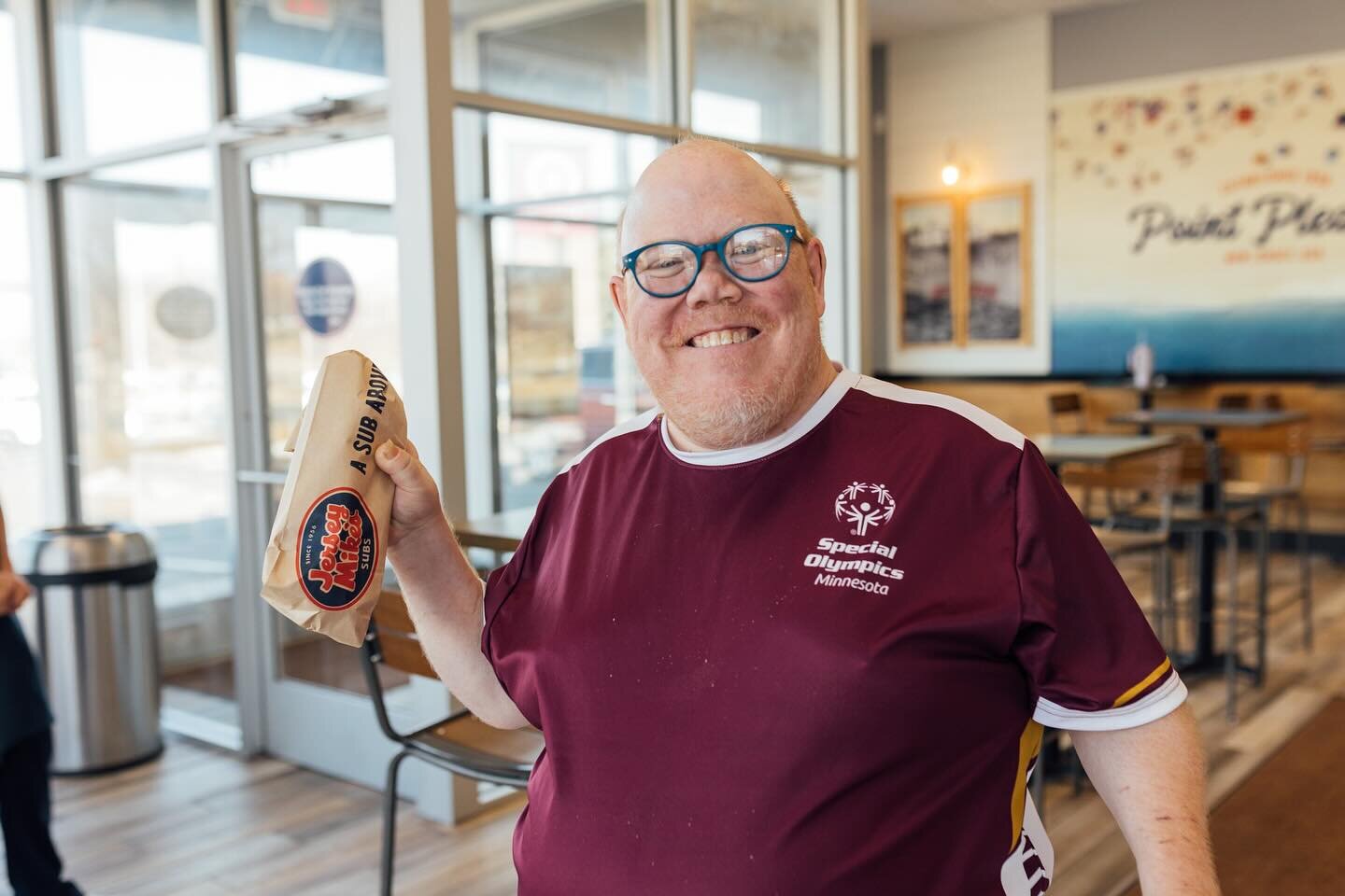 Hot tip for the month of March - get all the delicious @jerseymikes subs that you can! They&rsquo;re doing so much for @sominnesota throughout the month and the proceeds go to the awesome athletes and programming that I&rsquo;ve had the honor of capt