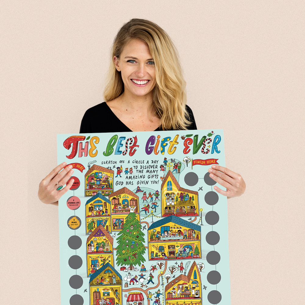 The Best Gift Ever scratch-off calendar is a fun and fresh way to prepare  for Christmas! — WE ARE KIDMIN