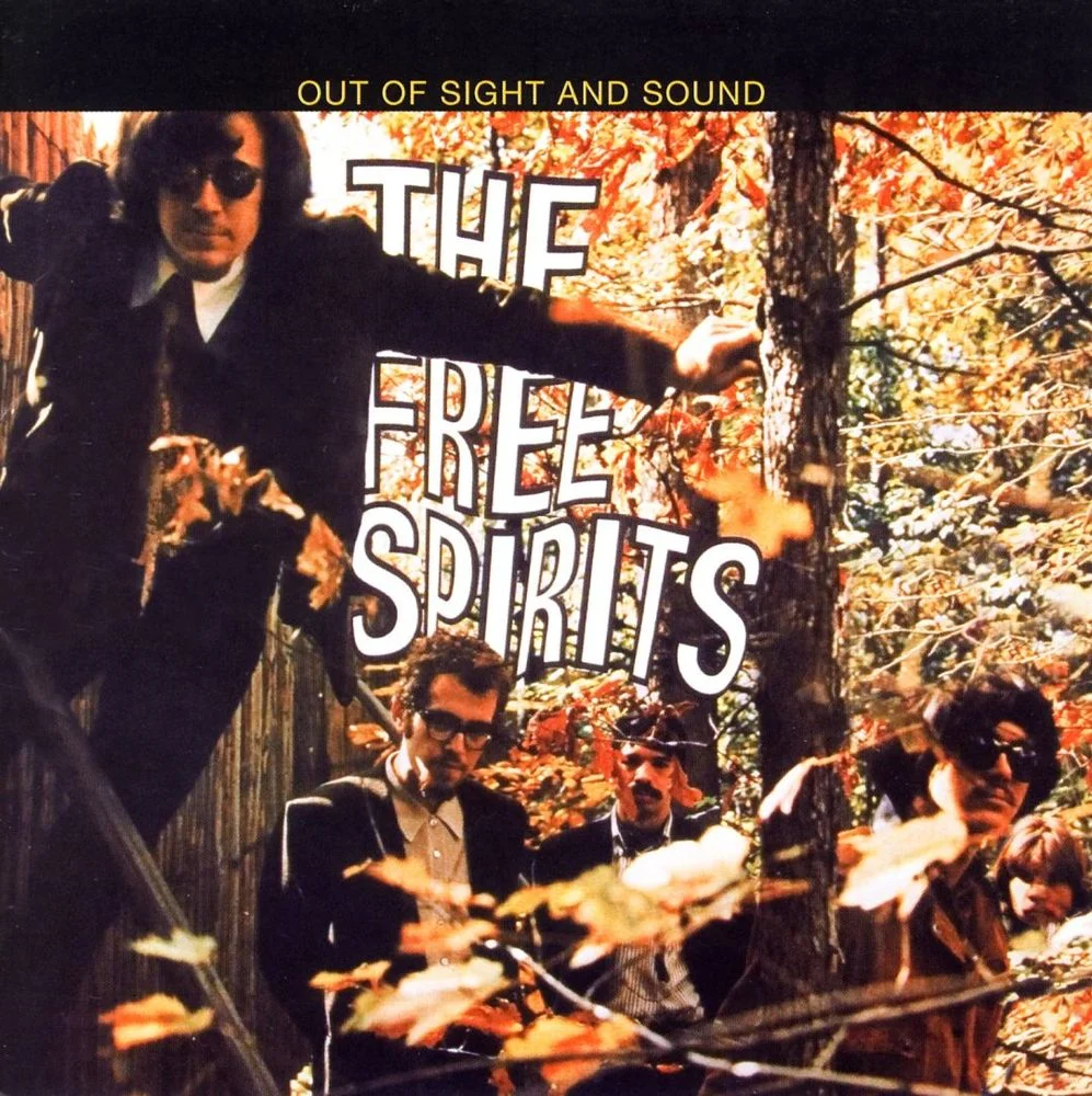 FREE SPIRITS: OUT OF SIGHT AND SOUND Compact Disc - E-mail your order Recorded - 1967 Re-issue - 2006 Label - Sunbeam Larry Coryell - Guitar, sitar, voice Chip Baker - Guitar Jim Pepper - Sax, flute Chris Hills - Bass Bobby Moses - Drums