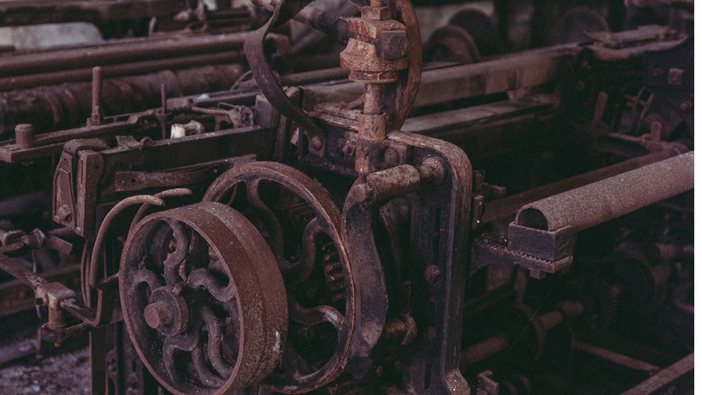 Life Lessons from Old Machines