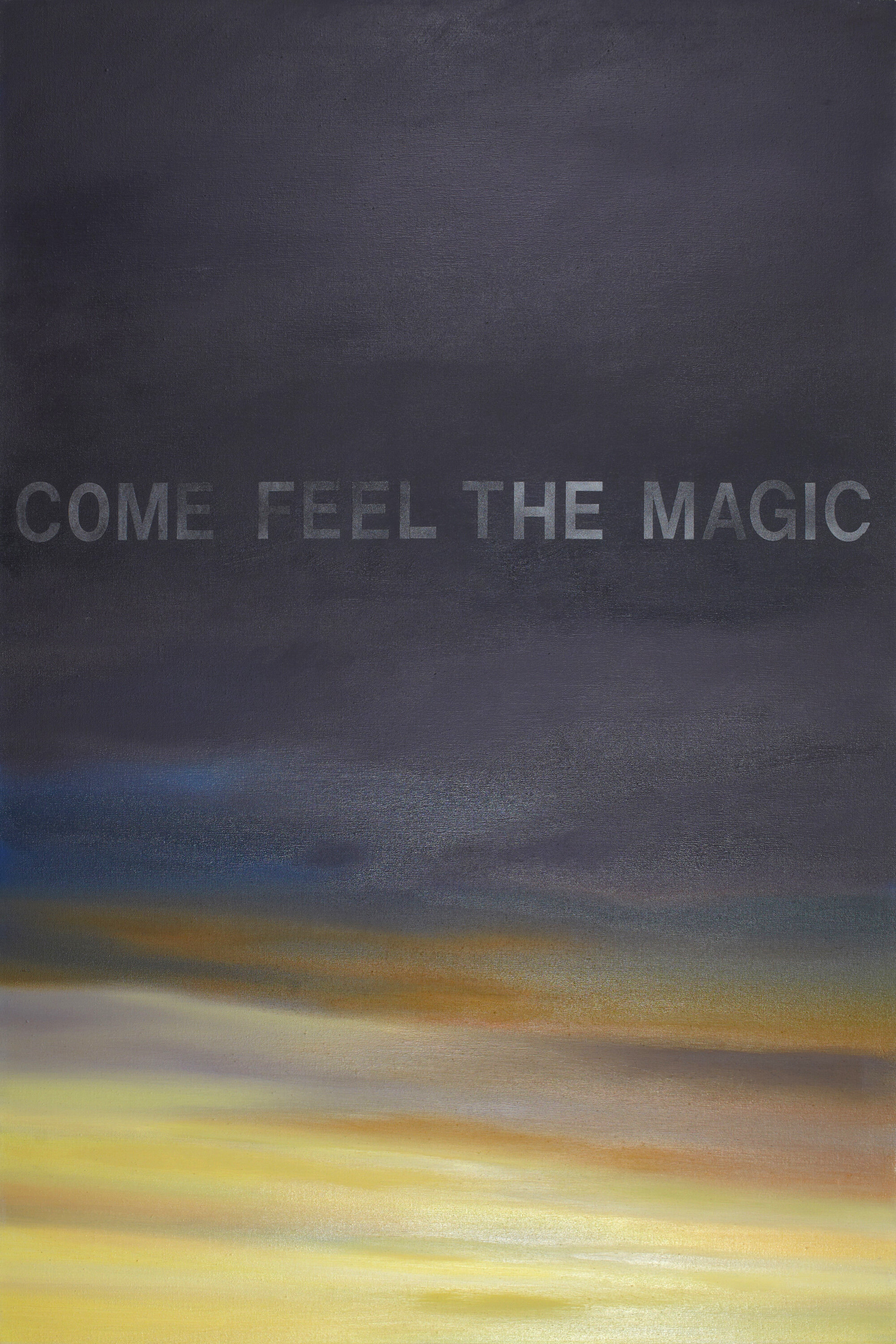 "Come Feel the Magic," Oil on Canvas, 48" x 36"