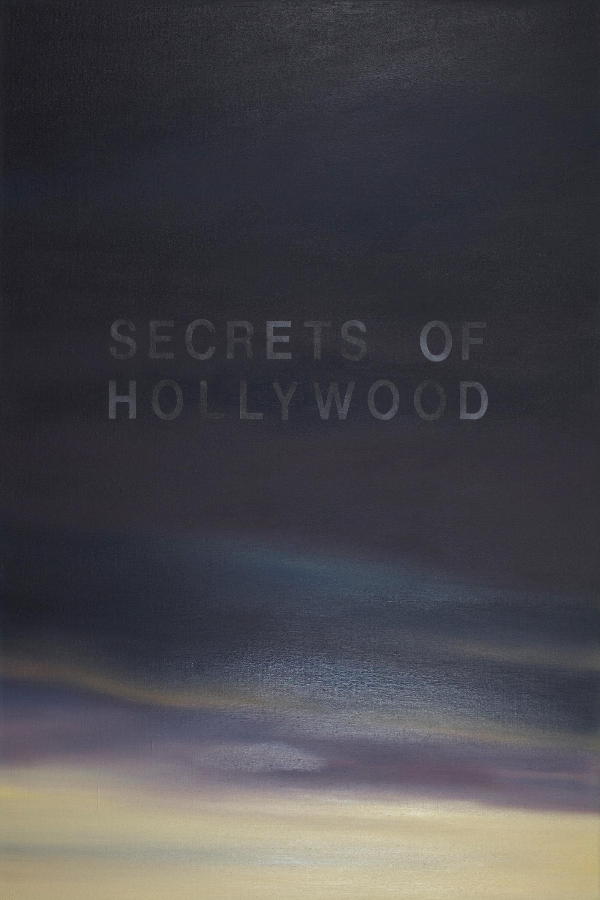 "Secrets of Hollywood," Oil on Canvas, 48" x 36"