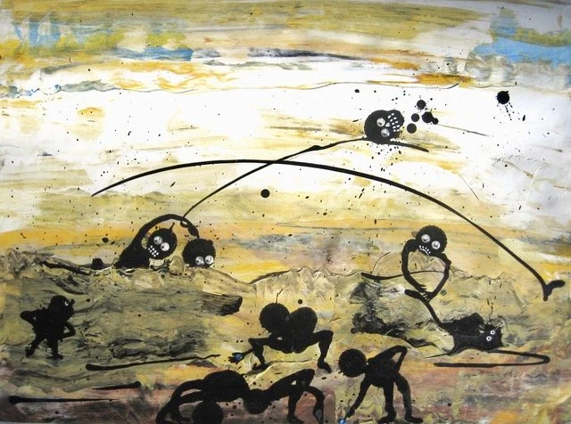 Ink Drops in Water#4