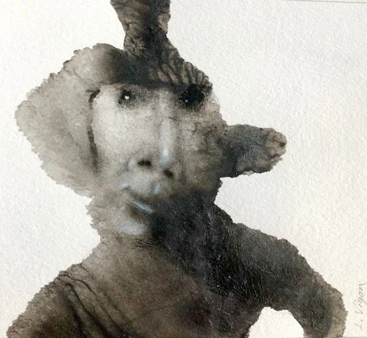 Ink Drops in Water #7