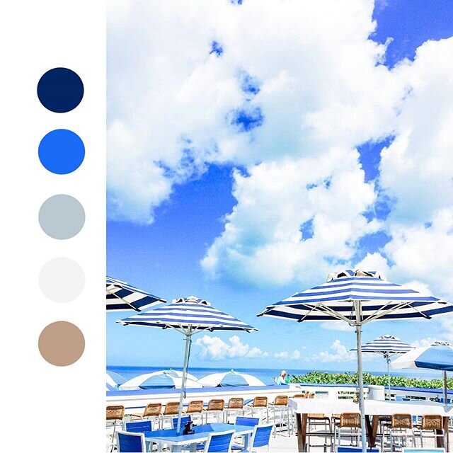 Monday blues? Yes please! 💙 &bull;
&bull;
Comment with one emoji of how you&rsquo;re feeling on this Monday morning!
&bull;
&bull;
&bull;
&bull;
&bull;
#blues #navyandwhite  #colorpalette #colors #colorpaletteinspiration #inspo #makersgonnamake #sou