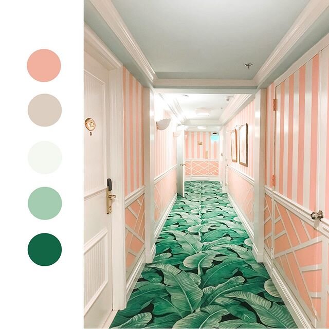 Double tap to show this preppy palette from @thecolonypalmbeach some love! 💕🌴🤍
&bull;
&bull;
&bull;
&bull;
&bull;
 #colorpalette #colors #colorpaletteinspiration #inspo #makersgonnamake #southfloridadesigner #designinspiration #preppy #EDSFTG #pal