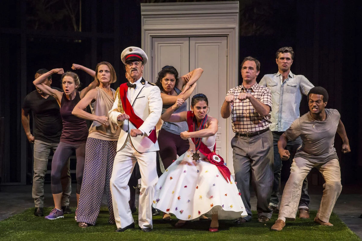 The cast of Pericles at APT. 