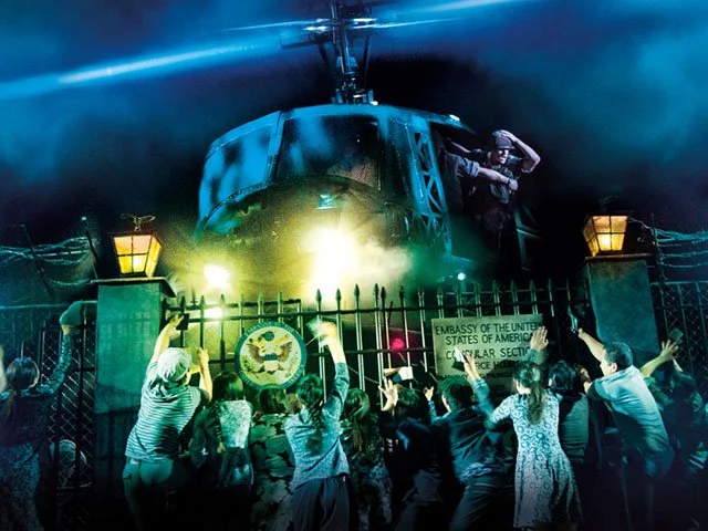 Production photo from the touring production of “Miss Saigon,” opening April 2 at Madison’s Overture Center.