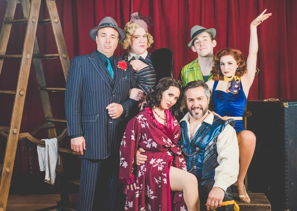 Leads in Skylight's "Kiss Me Kate" Generate Lots of Heat