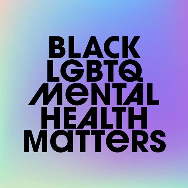 ❗️BLACK LGBTQ MENTAL HEALTH MATTERS❗️
In continuing about intersectionality and the celebration of Pride Month, here is some factual information and statistics about Black LGBTQ mental health in the United States.
&bull;
Mainstream coverage of the LG