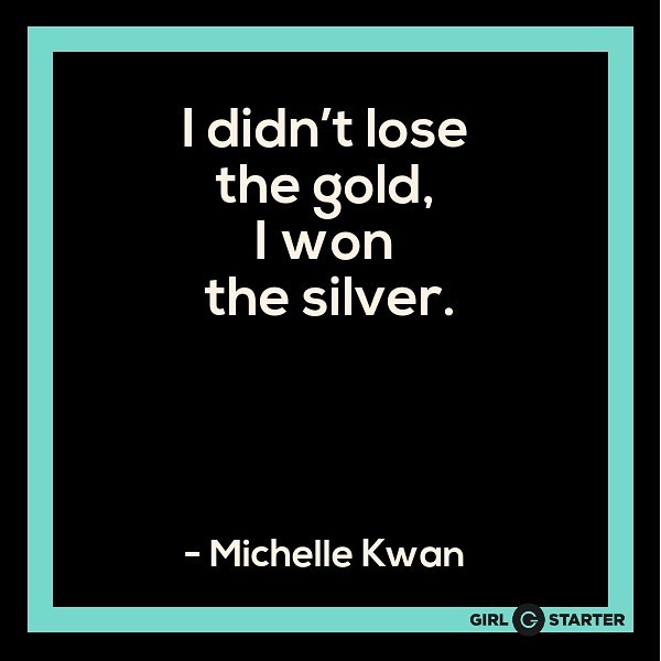 It's reported that bronze medal 🥉winners are often happier than their silver 🥈winning counterparts because they are glad to have placed at all, while it is perceived that silver winners just missed out on the gold. 🥇But as Kwan reminds us, it's al