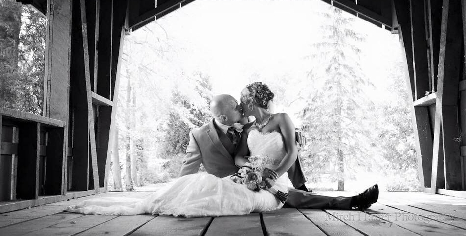 Rustic Covered Bridge Wedding