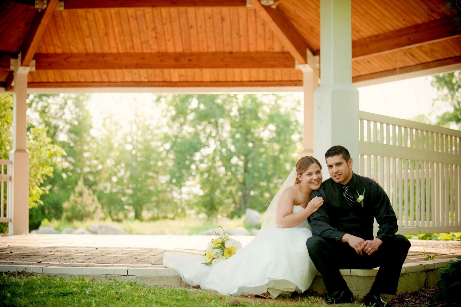 Cute Wedding Couple