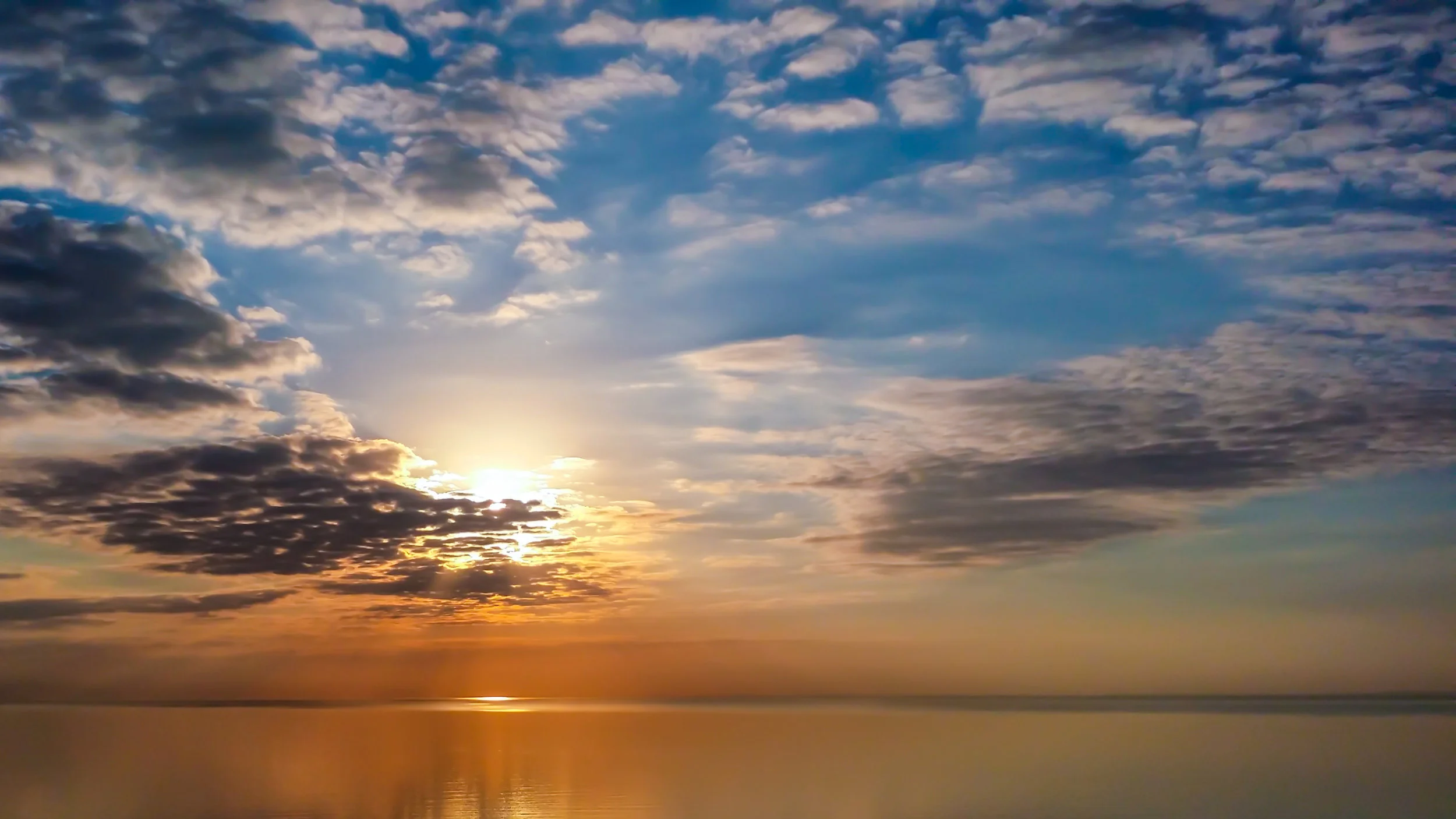 Sunrise Over Lake Superior