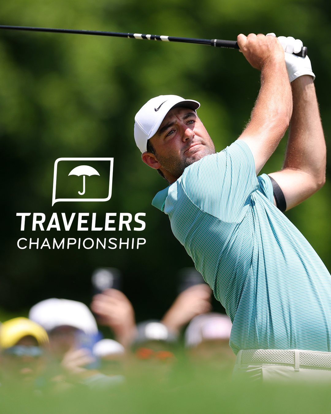 Under the Umbrella - Walking #18 at TPC River Highlands with Scottie Scheffler