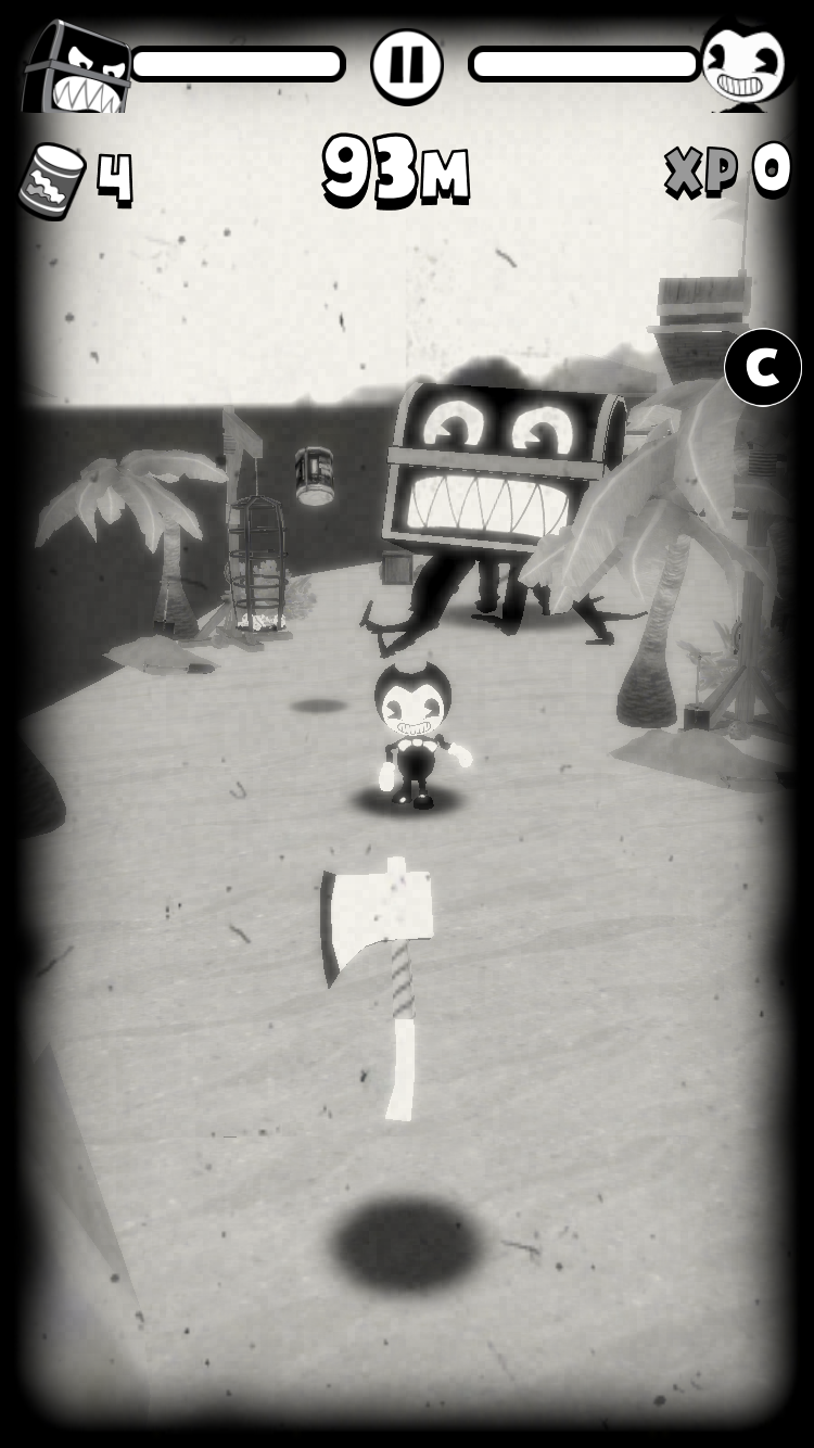 Bendy in Nightmare Run