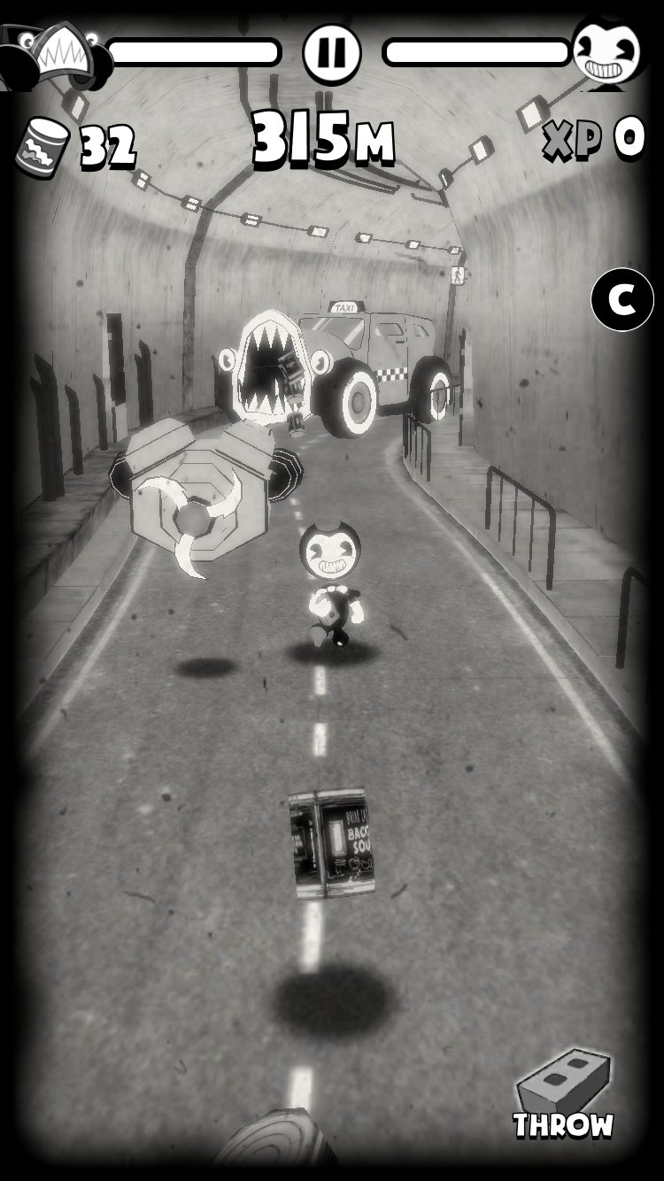 Mobile - Bendy in Nightmare Run - End Screens (Bendy) - The