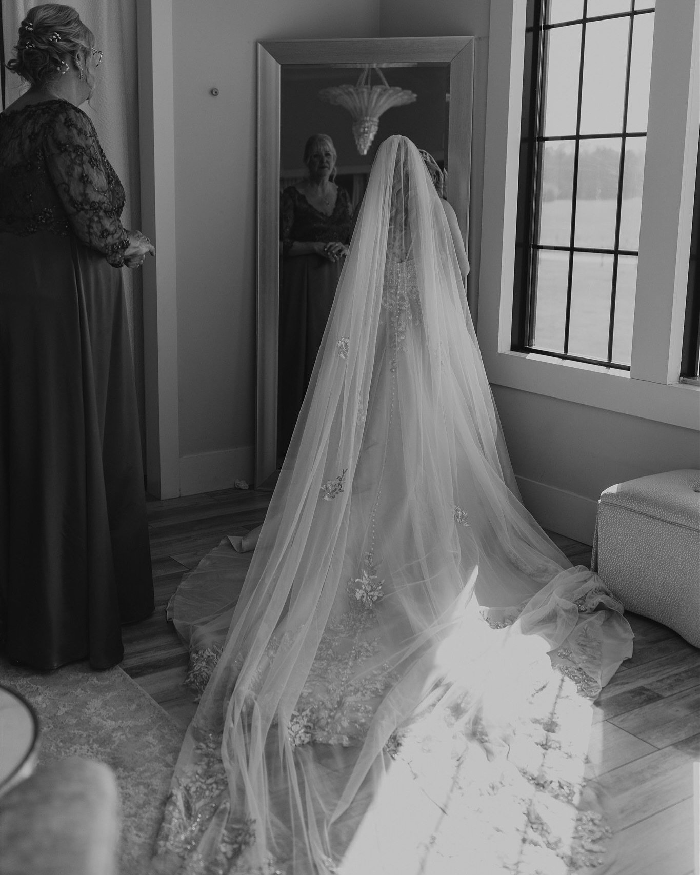 Those getting ready moments that just make you stop for a moment. 

Rachael wanting her Cinderella moment and having it come to be.