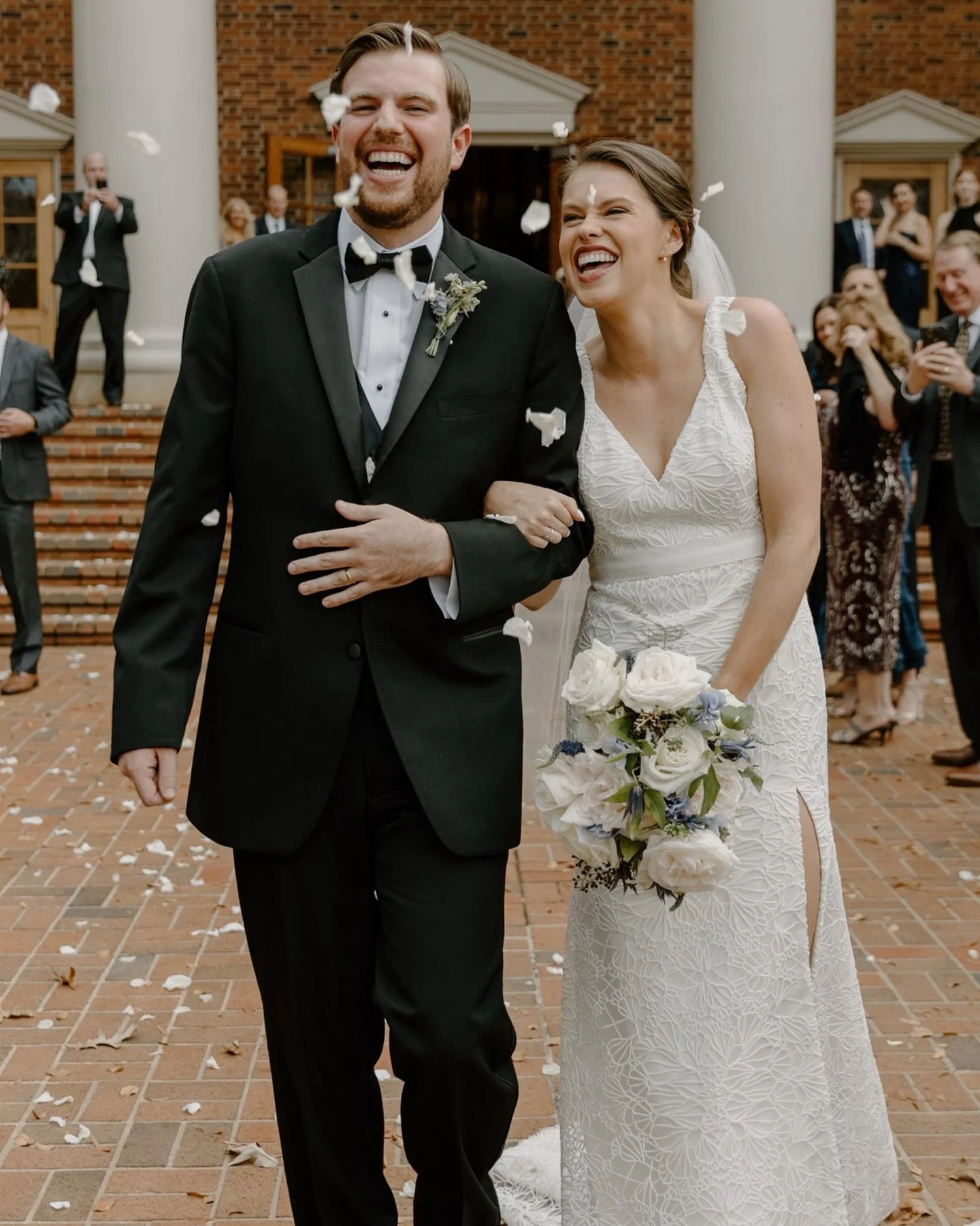 Joy that&rsquo;s what the Tucker wedding day exuded. There is no better way to step into forever than big smiles and loads of joy! 
So thankful for their trust to allow us to witness it. 

Venue: @furmanuniversity &amp; @grandbohemianlodgegreenville 