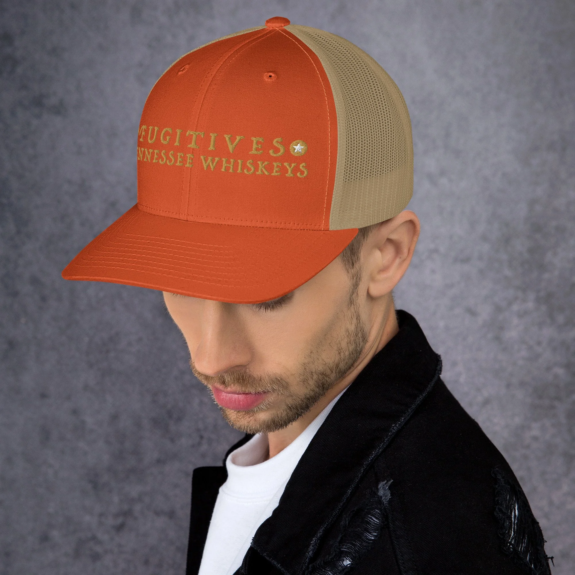 retro-trucker-hat-rustic-orange-khaki-left-6a07cd6948e74.jpg