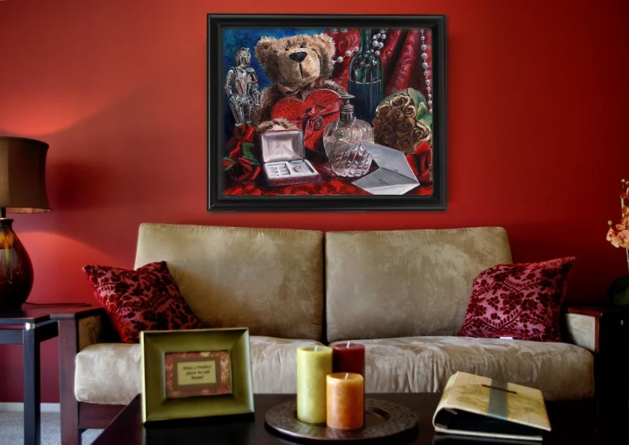Look of Love - Traditional Living Room Red.jpg