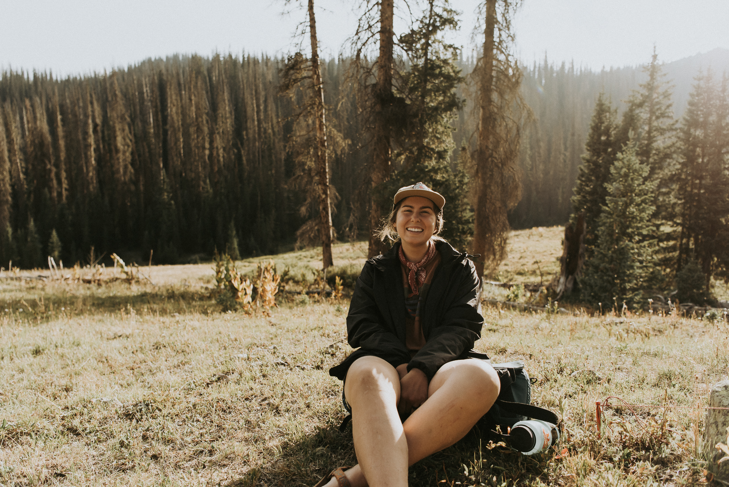 filming a mini-doc of the TTU Outdoor Pursuits Center’s 10-day backpacking training trip in Southern colorado