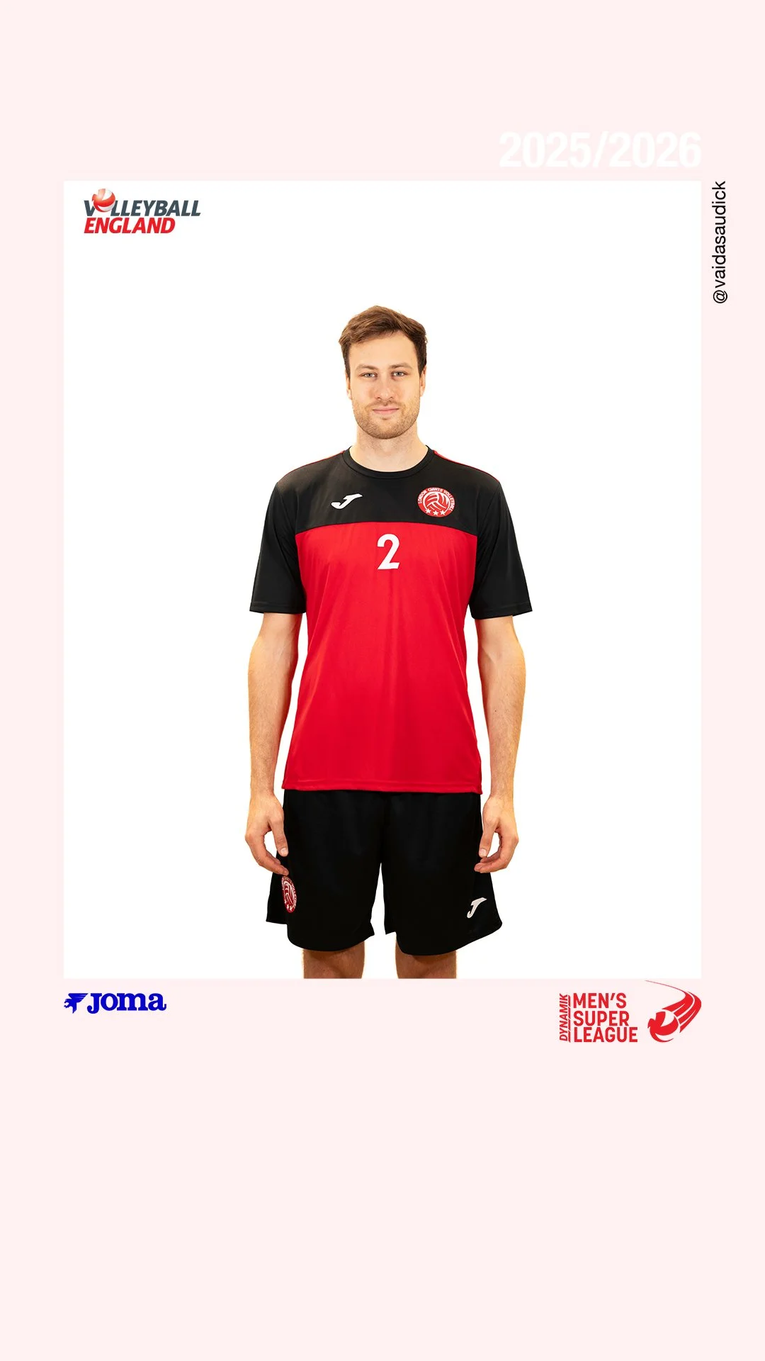  Vaidas Opposite / Middle Player  