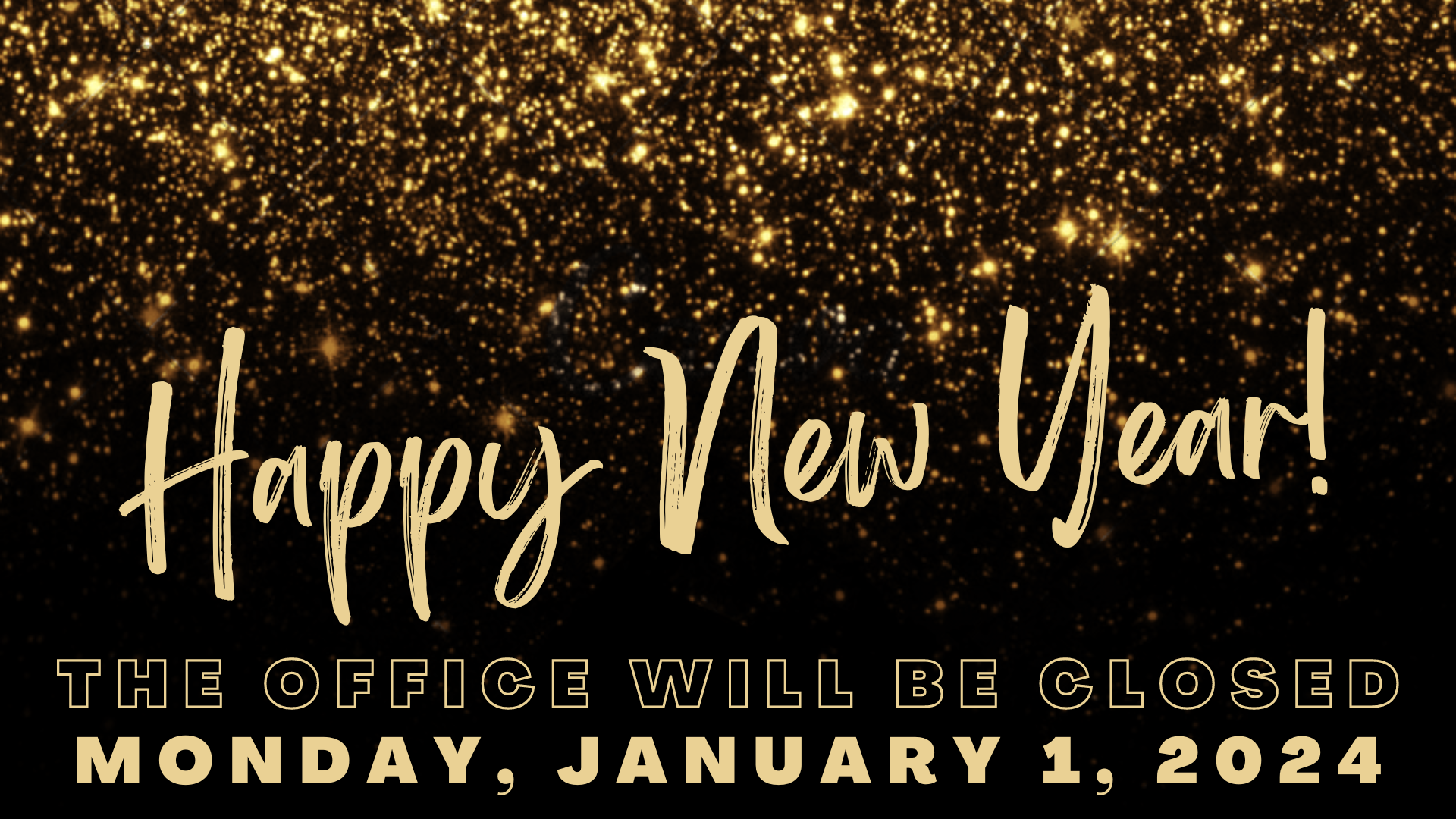 Office Closed for New Years — North Orange